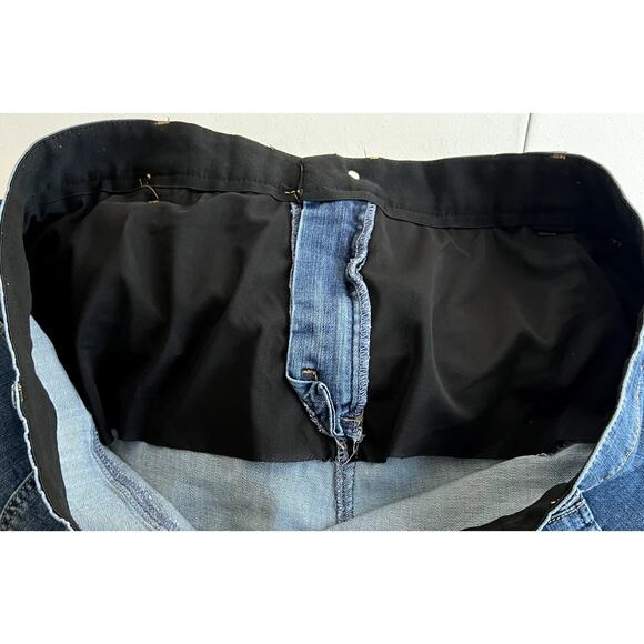 Avenue Denim Ankle Skinny Jeans Women Size 26A Blue High Rise Slimming Control - Picture 8 of 12